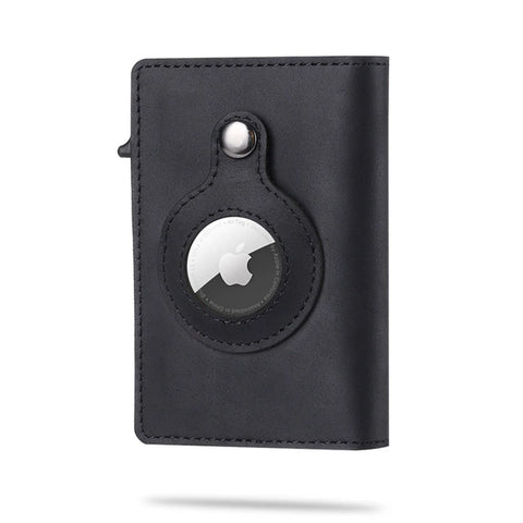 2023 for Apple Airtag Wallet Men Carbon Fiber Fashion ID Credit Card Holder Rfid Slim Airtag Slide Wallet Designer Cardholder