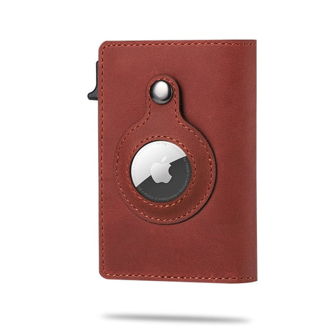 2023 for Apple Airtag Wallet Men Carbon Fiber Fashion ID Credit Card Holder Rfid Slim Airtag Slide Wallet Designer Cardholder