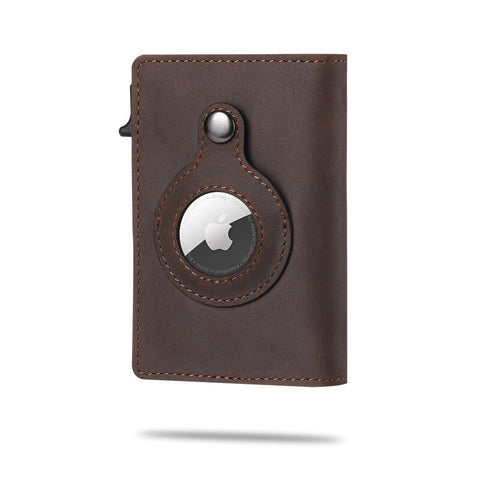 2023 for Apple Airtag Wallet Men Carbon Fiber Fashion ID Credit Card Holder Rfid Slim Airtag Slide Wallet Designer Cardholder