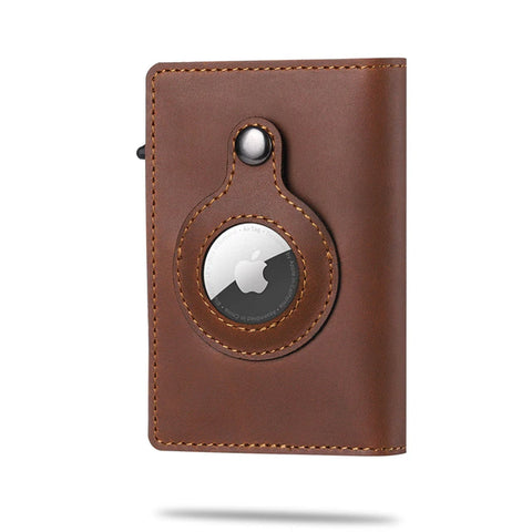 2023 for Apple Airtag Wallet Men Carbon Fiber Fashion ID Credit Card Holder Rfid Slim Airtag Slide Wallet Designer Cardholder